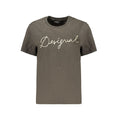 Desigual Gray Cotton T-Shirt