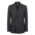 Roberto Pepe Luxury Blue Viscose Men Jacket