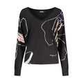 Desigual Black Viscose Women's Sweater