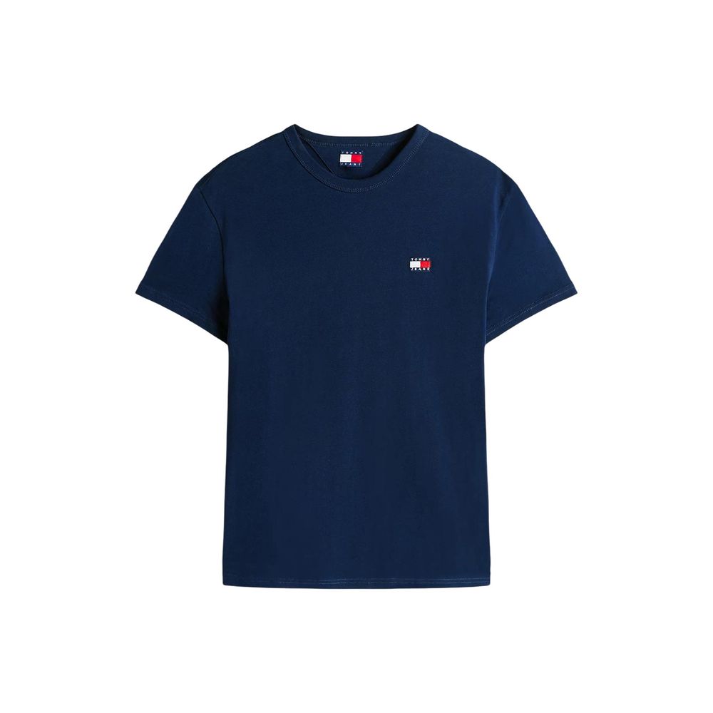Tommy Hilfiger Jeans Blue Recycled Cotton T-Shirt