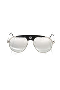 Frankie Morello Multicolor Metallic Fibre Men Sunglass