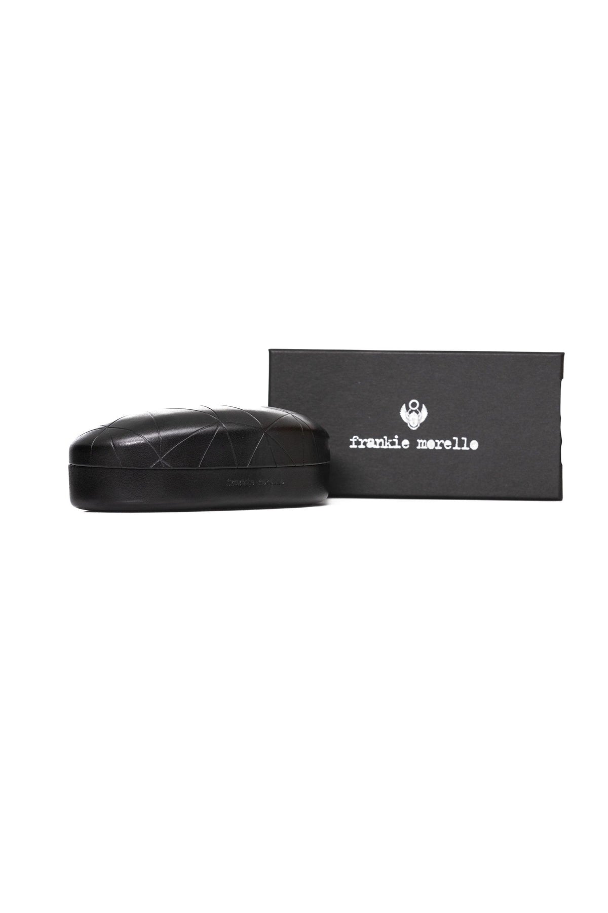 Frankie Morello Gold Metallic Fiber Women Sunglasses