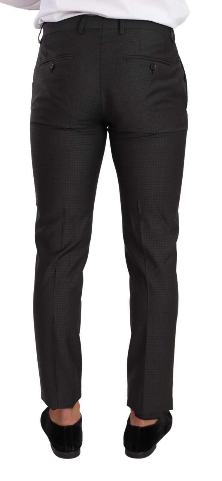 Dolce & Gabbana Dark Gray MARTINI Single Breasted 2 Piece Suit