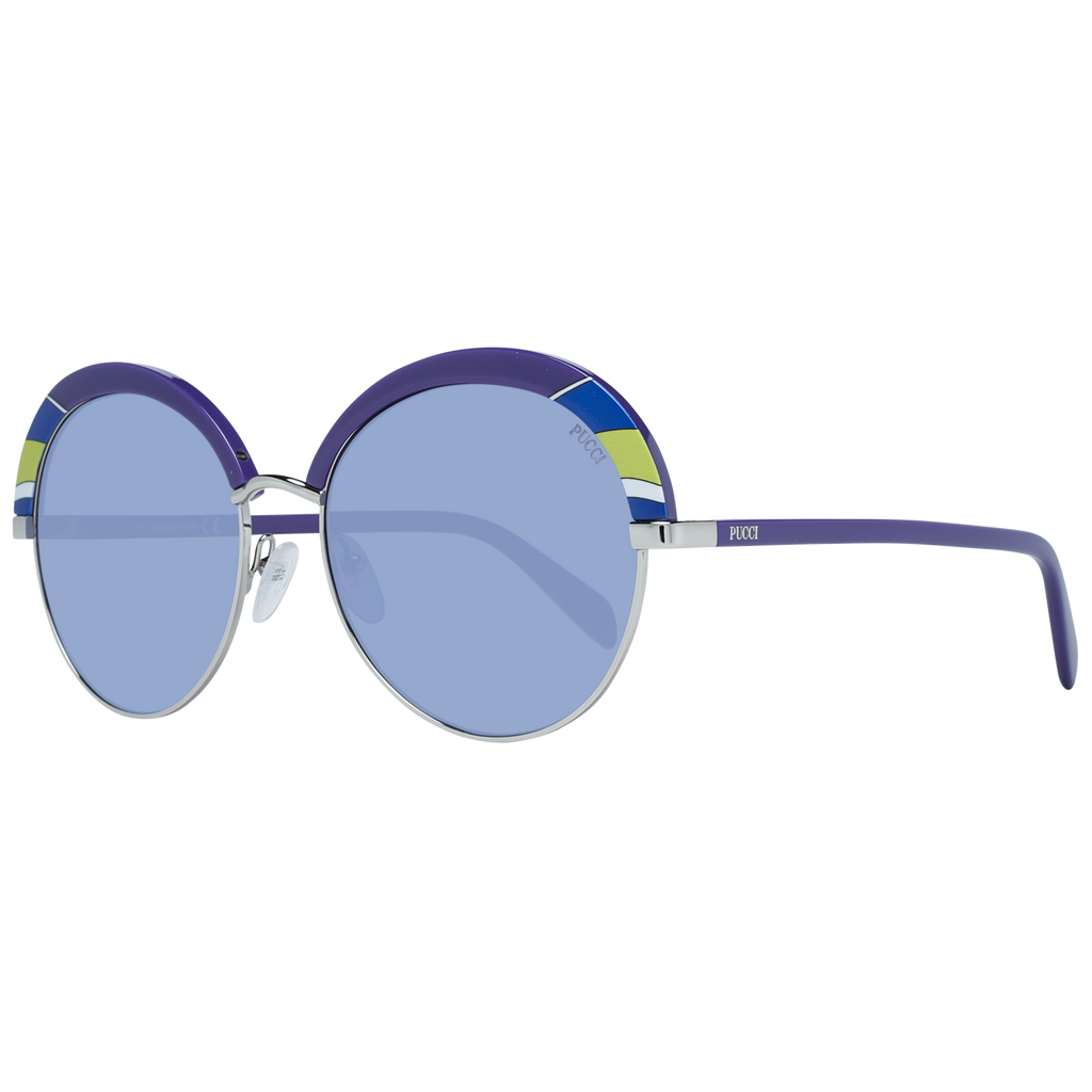 Emilio Pucci Purple Metal Sunglasses