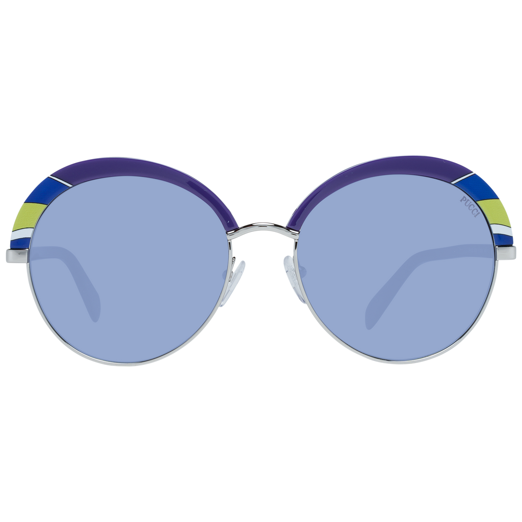 Emilio Pucci Purple Metal Sunglasses