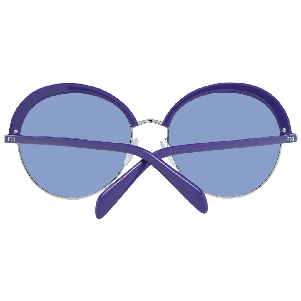 Emilio Pucci Purple Metal Sunglasses
