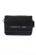 Cerruti 1881 Black Nylon Men Crossbody
