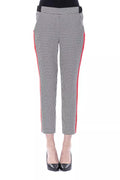 BYBLOS Black Viscose Women Pant