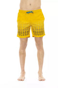 Bikkembergs Light Blue Polyester Men's Swimsuit