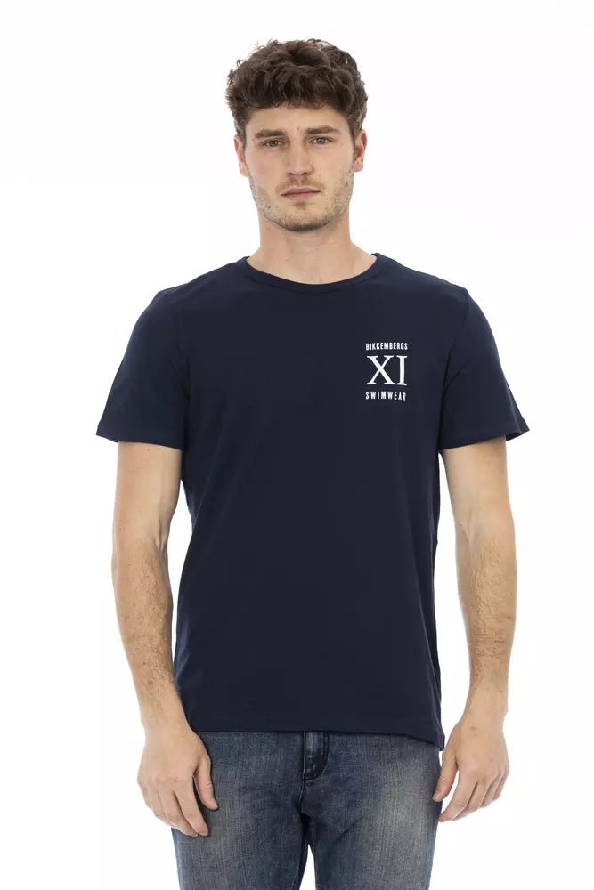 Bikkembergs Black Cotton Men T-Shirt