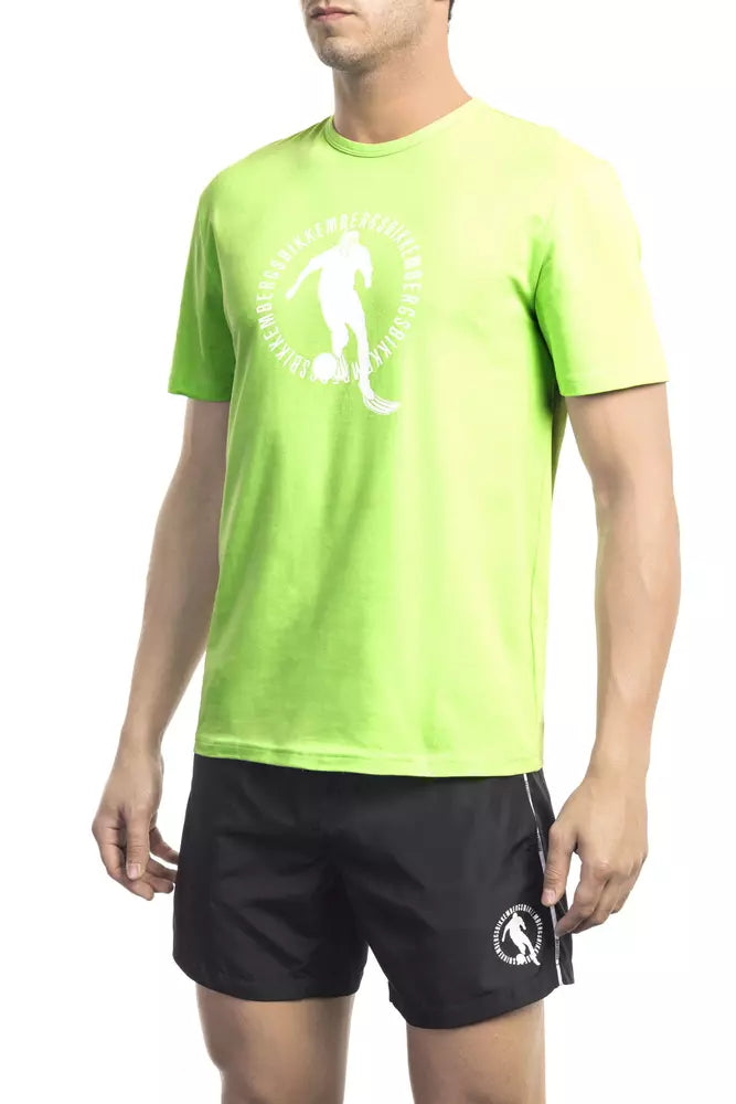 Bikkembergs Black Cotton Men T-Shirt