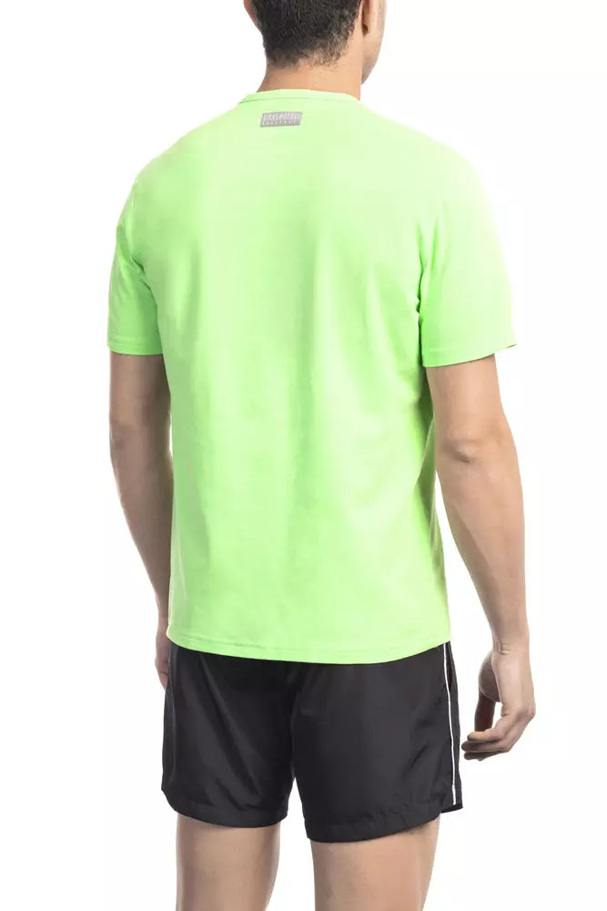 Bikkembergs Black Cotton Men T-Shirt