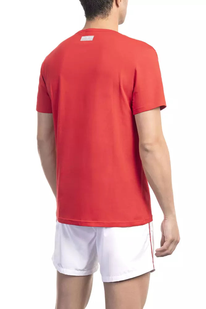 Bikkembergs Black Cotton Men T-shirt
