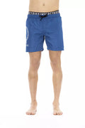 Bikkembergs Black Polyester Men Swimsuit