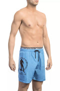 Bikkembergs Black Polyester Men Swimsuit