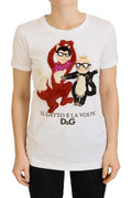 Dolce & Gabbana T-shirt Top White Textured Short Sleeve