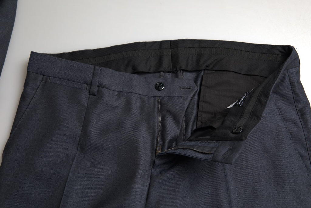 Dolce & Gabbana Blue 2 Piece Double Breasted MARTINI Suit