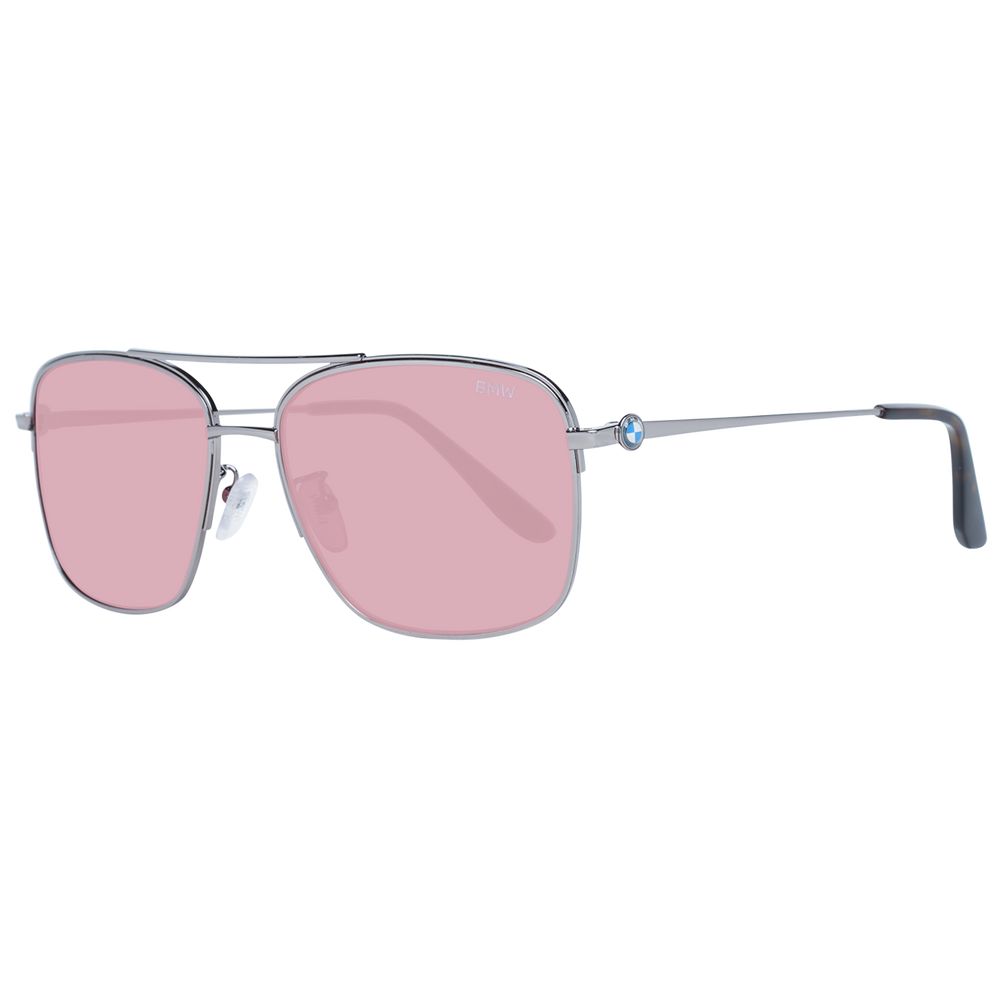 BMW Silver Metal Sunglasses