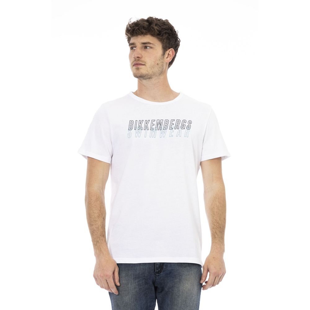 Bikkembergs Black Cotton Men T-Shirt