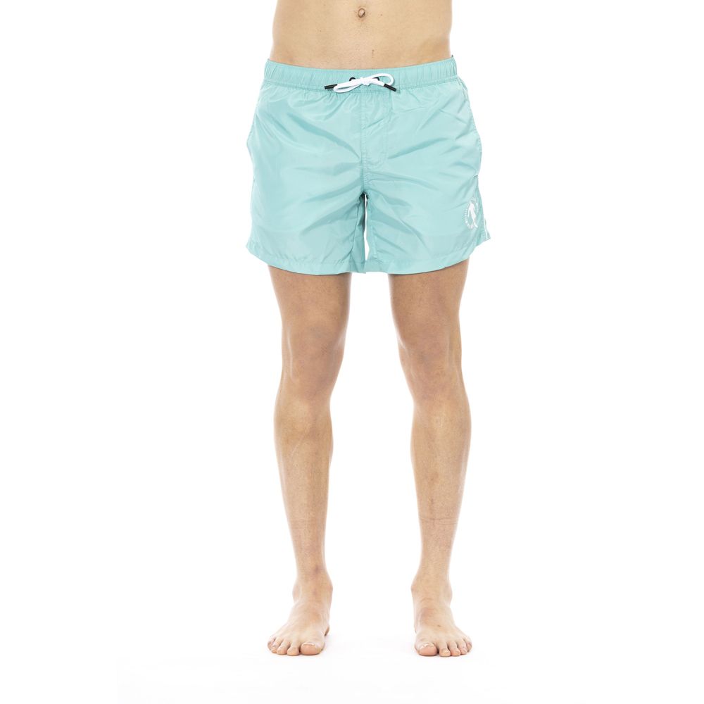 Bikkembergs Black Polyester Men Swimsuit