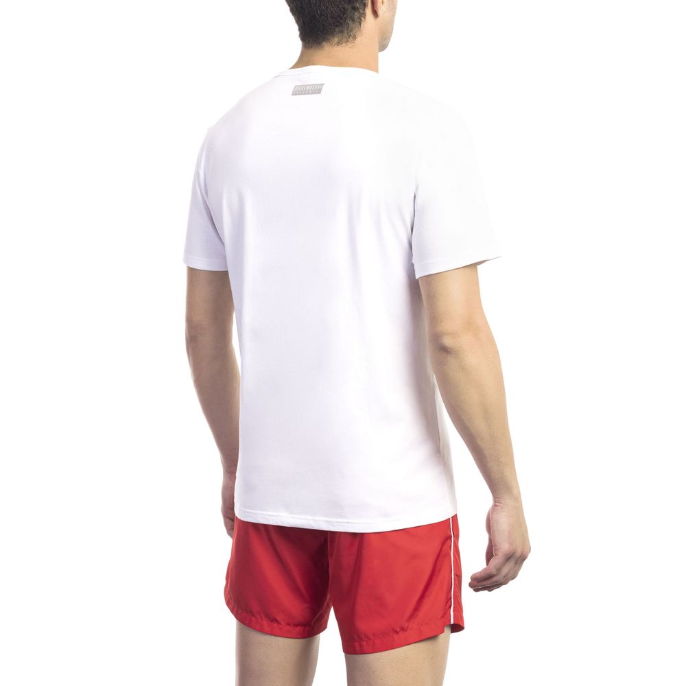 Bikkembergs Black Cotton Men T-Shirt