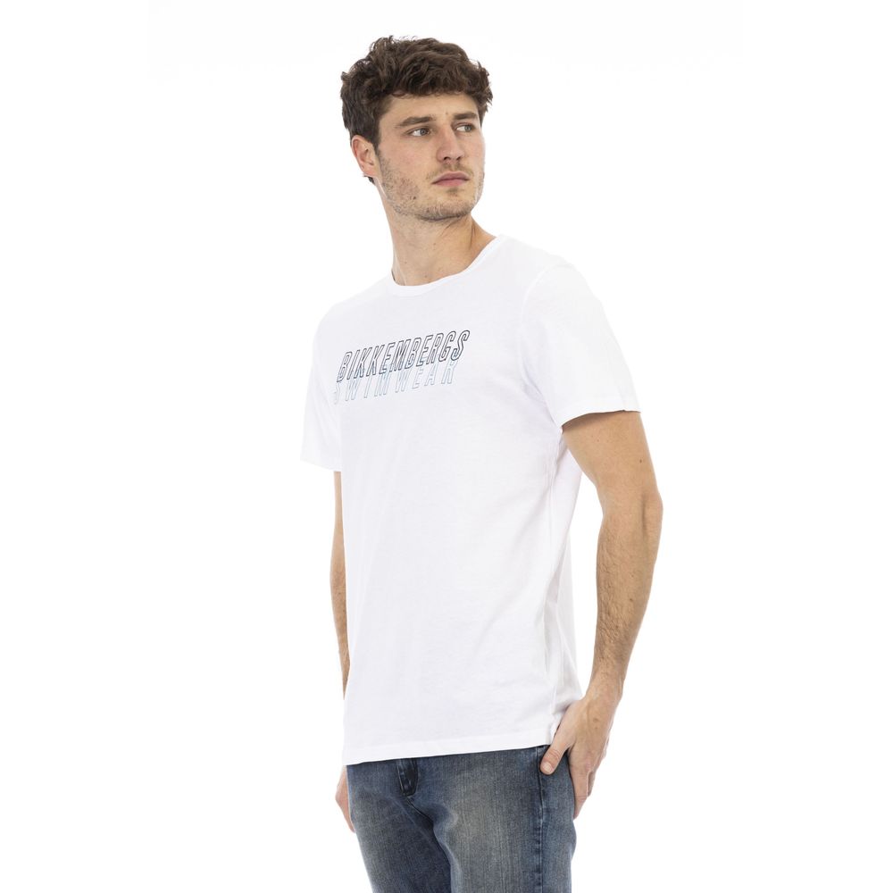Bikkembergs Black Cotton Men T-Shirt