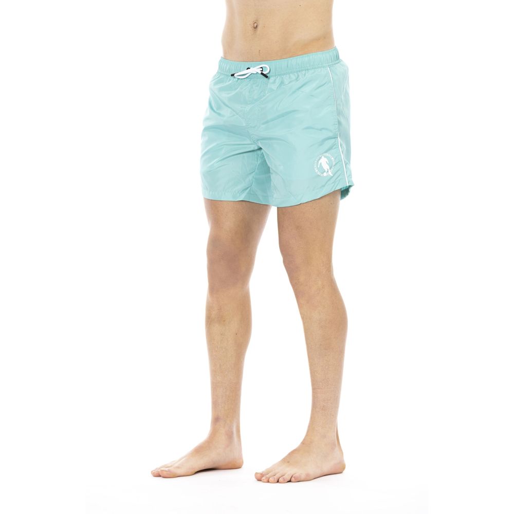 Bikkembergs Black Polyester Men Swimsuit