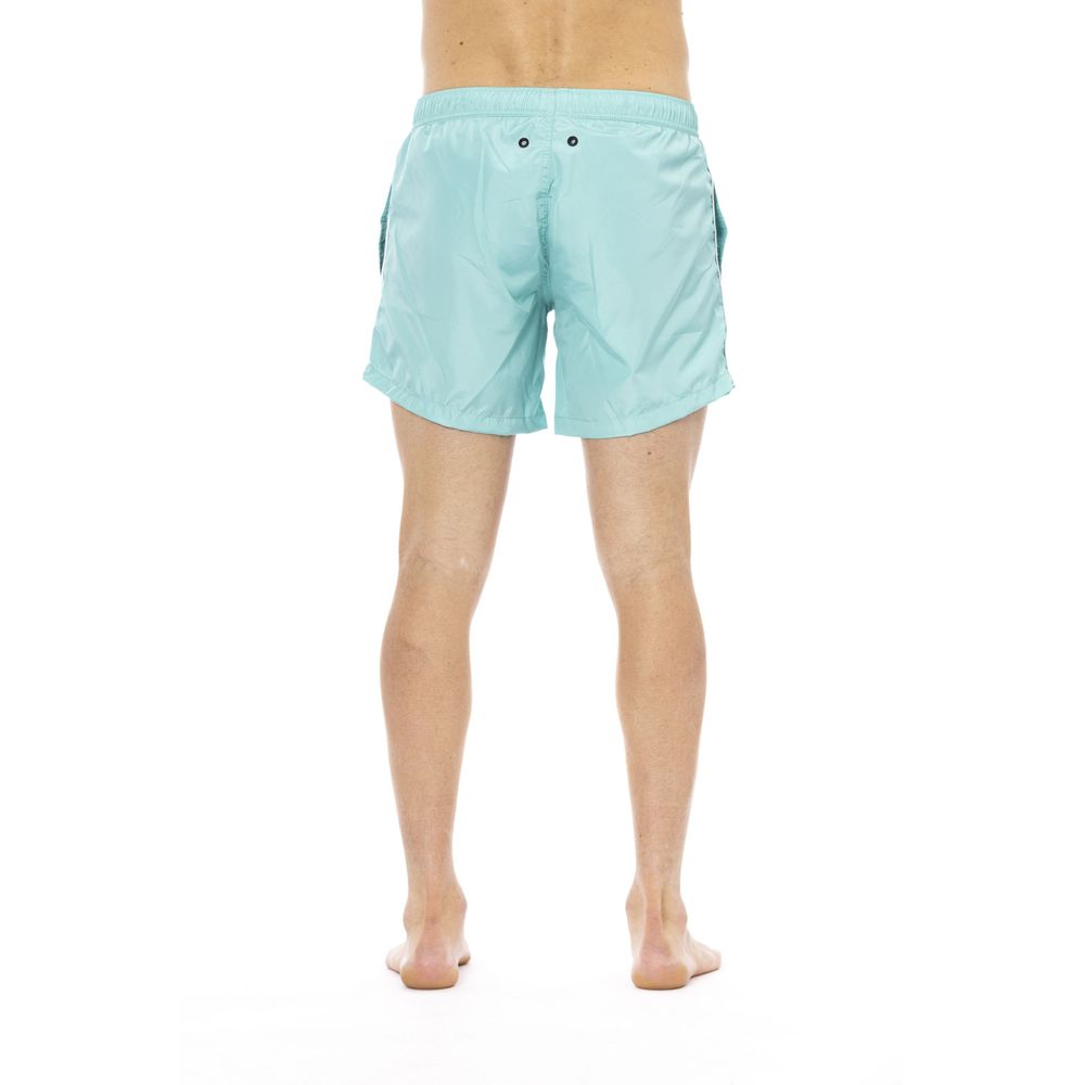 Bikkembergs Black Polyester Men Swimsuit