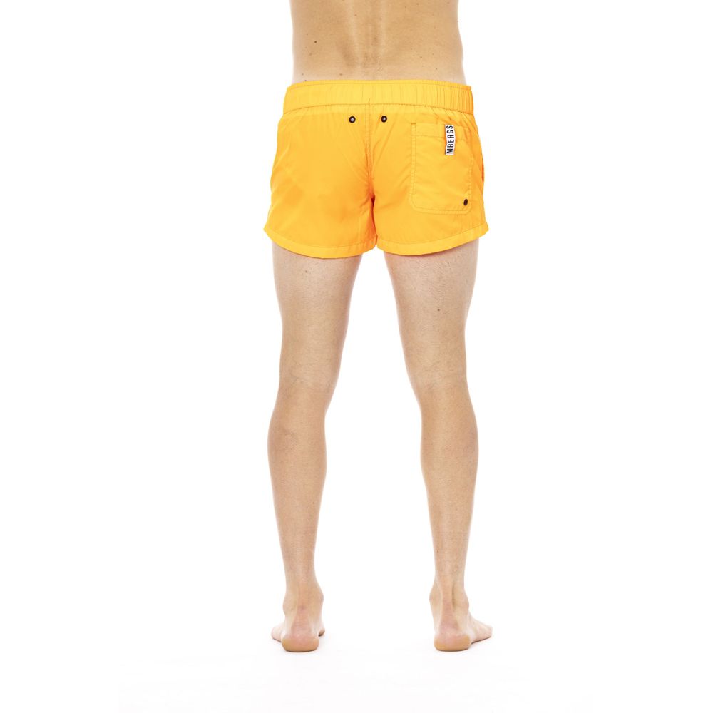 Bikkembergs Black Polyamide Men Swimsuit