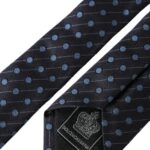 Dolce & Gabbana Dark Blue Polka Dot Silk Adjustable Men Tie