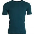 Dolce & Gabbana Blue Green Cotton Round Neck Short Sleeves T-shirt