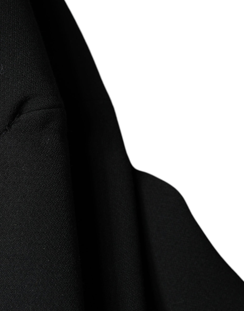 Dolce & Gabbana Black Double Breasted Trench Coat Jacket