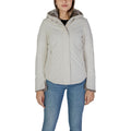 Suns Cream Polyester Coat