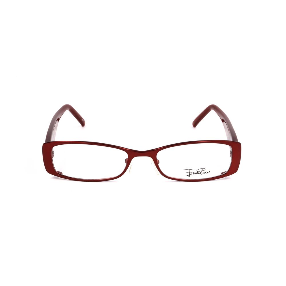 Emilio Pucci Red Metal Glasses (Frames)