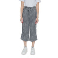 Only Black Viscose Cropped Pants
