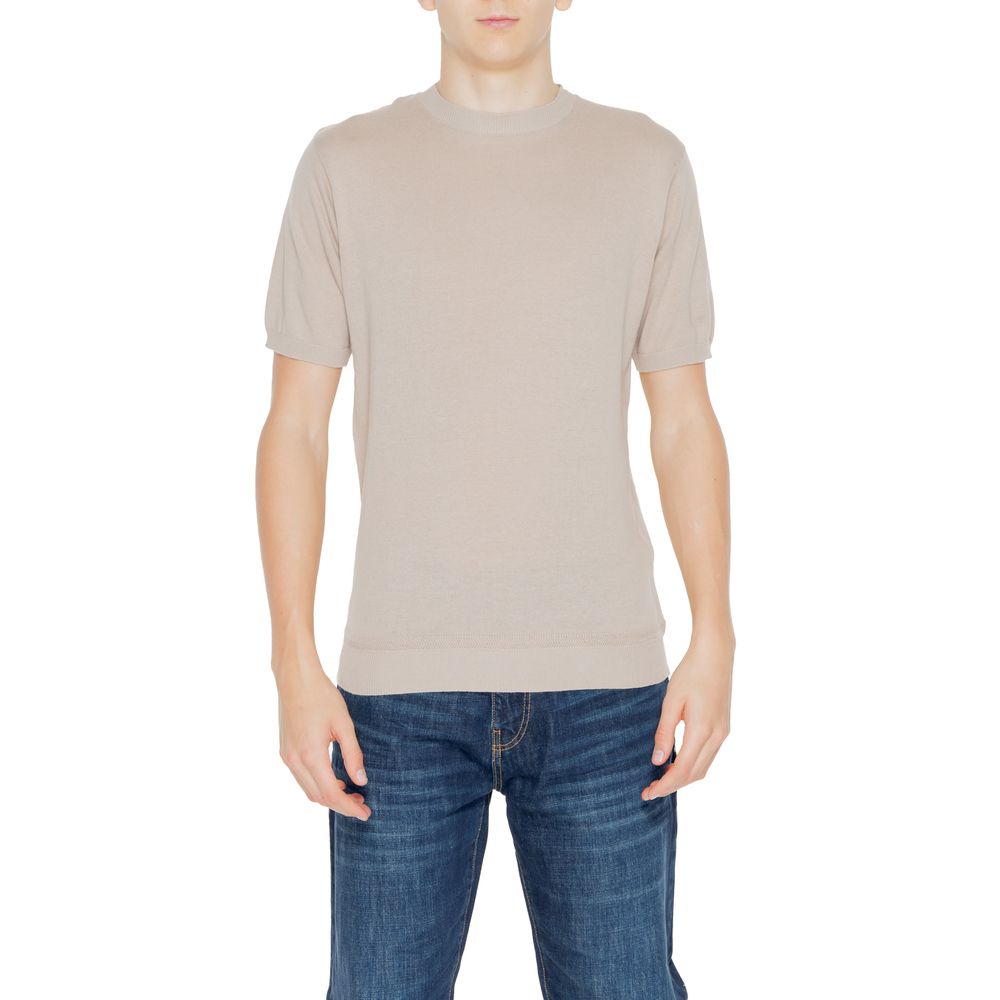 Hamaki-Ho Beige Cotton Sweatshirt