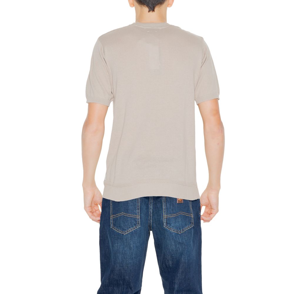 Hamaki-Ho Beige Cotton Sweatshirt