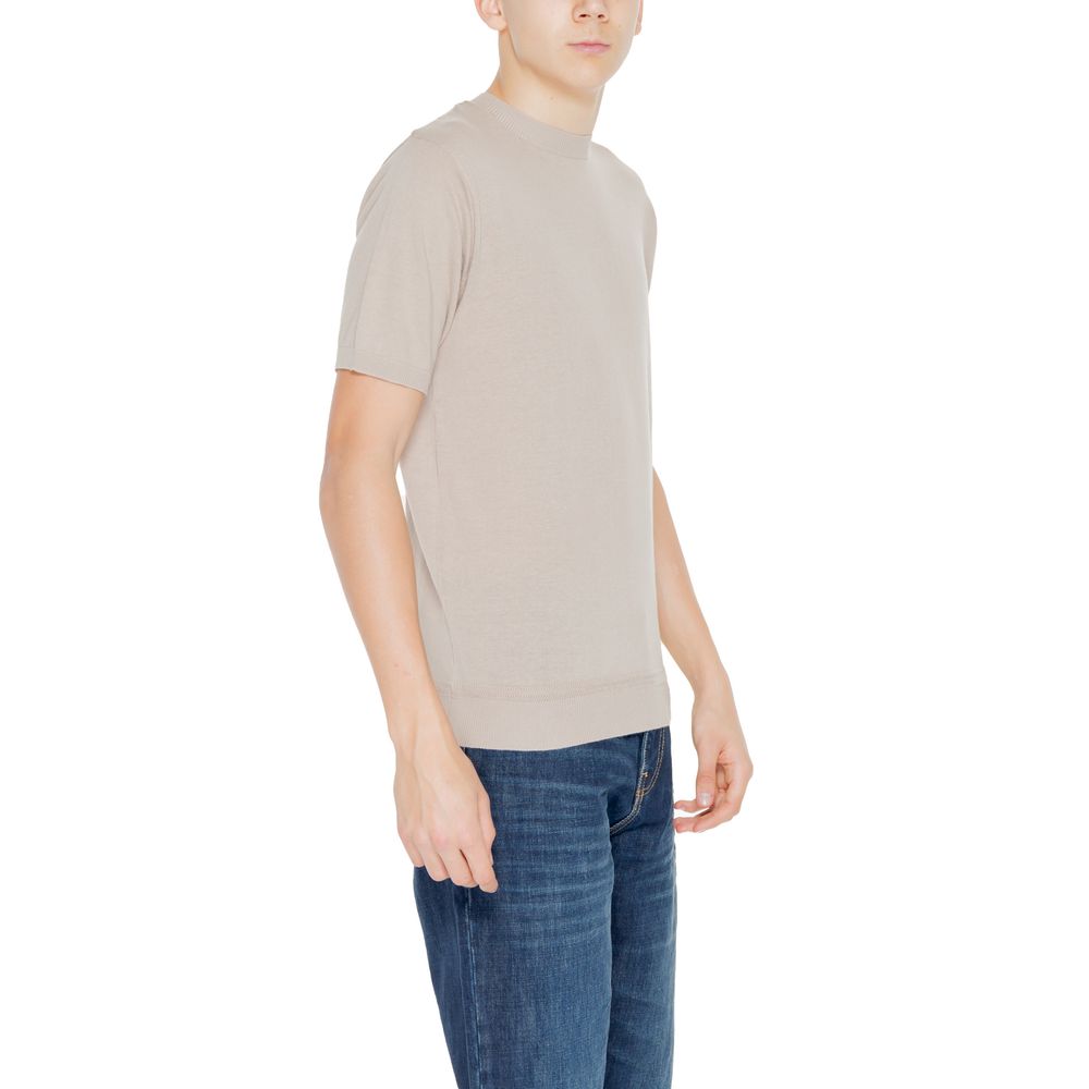 Hamaki-Ho Beige Cotton Sweatshirt