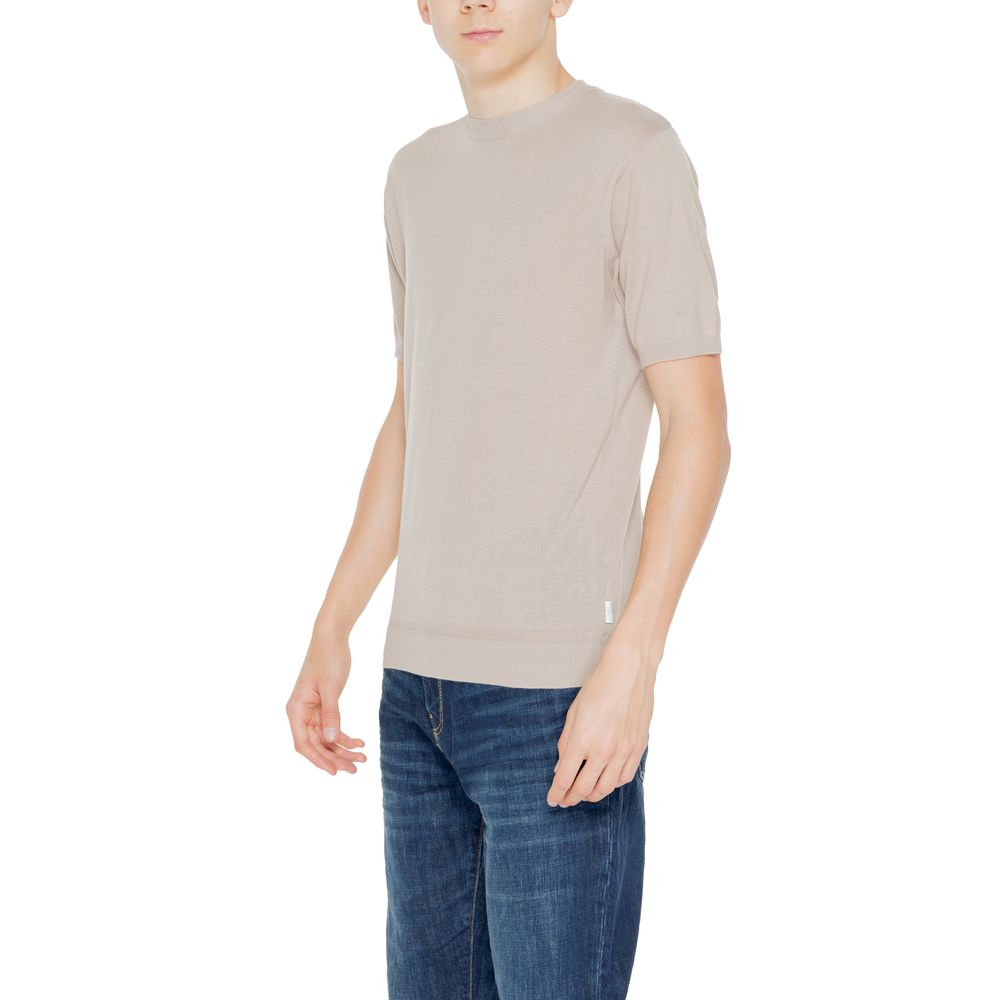 Hamaki-Ho Beige Cotton Sweatshirt