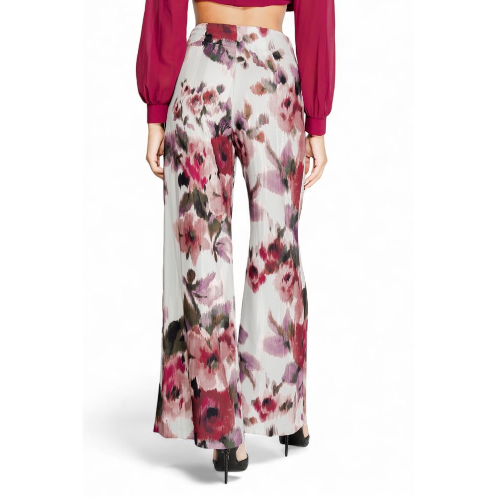 Rinascimento Bordeaux Polyester Casual Pants