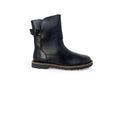 Birkenstock Black Leather Ankle Boots