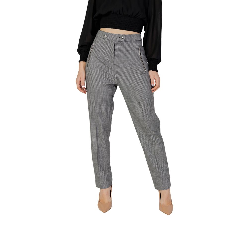 Morgan De Toi Black Polyester Pants
