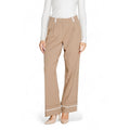 Only Brown Recycled Polyester Casual Pants