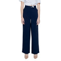 Street One Blue Viscose Casual Pants