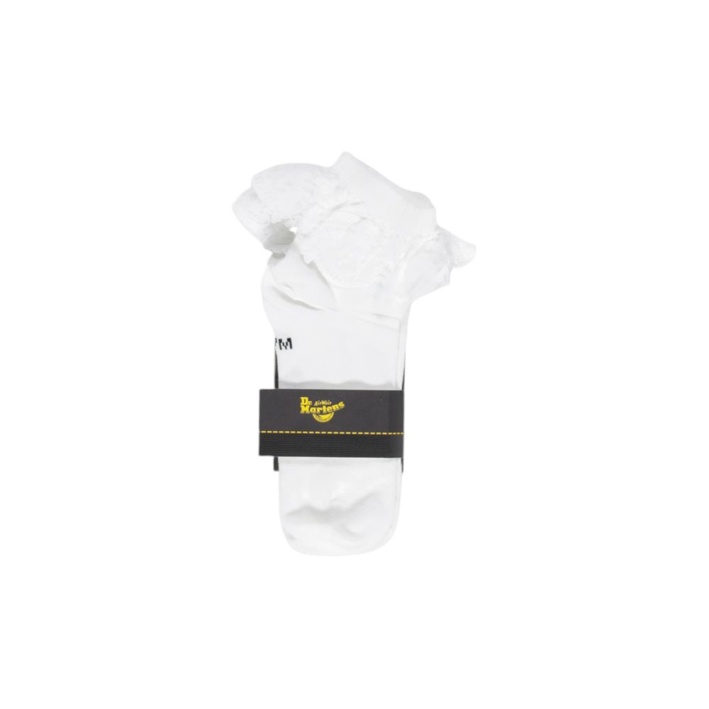 Dr. Martens White Polyester Socks