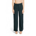 Street One Green Viscose Flared Pants