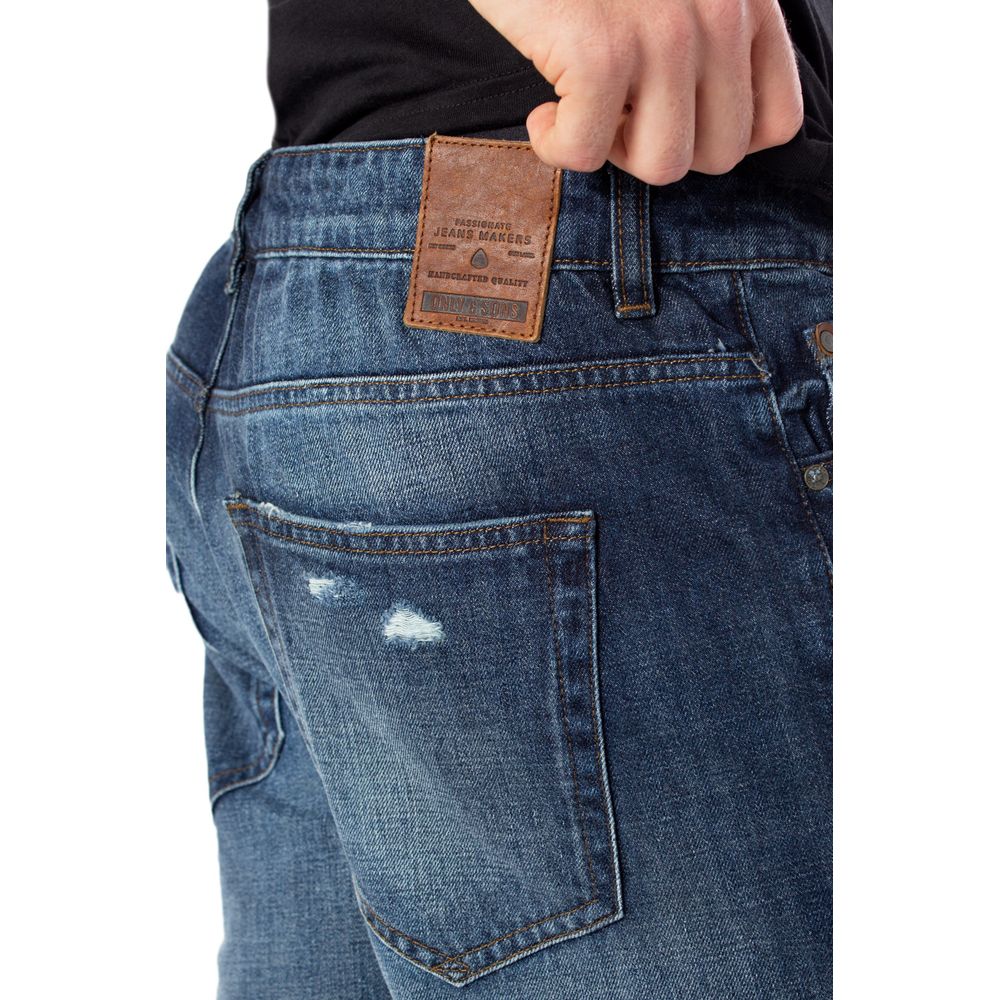Only & Sons Blue Cotton Slim Fit Jeans