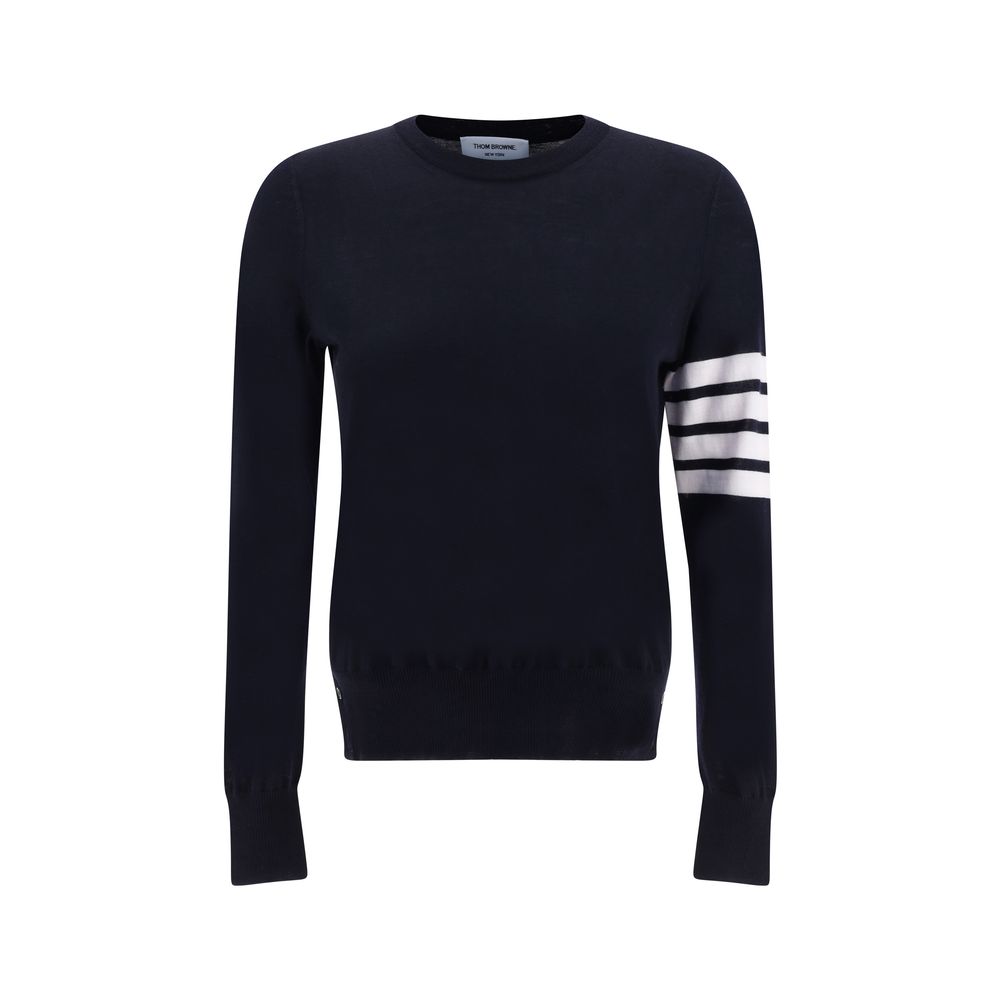 Thom Browne Blue Wool Oves Aries Sweatshirt