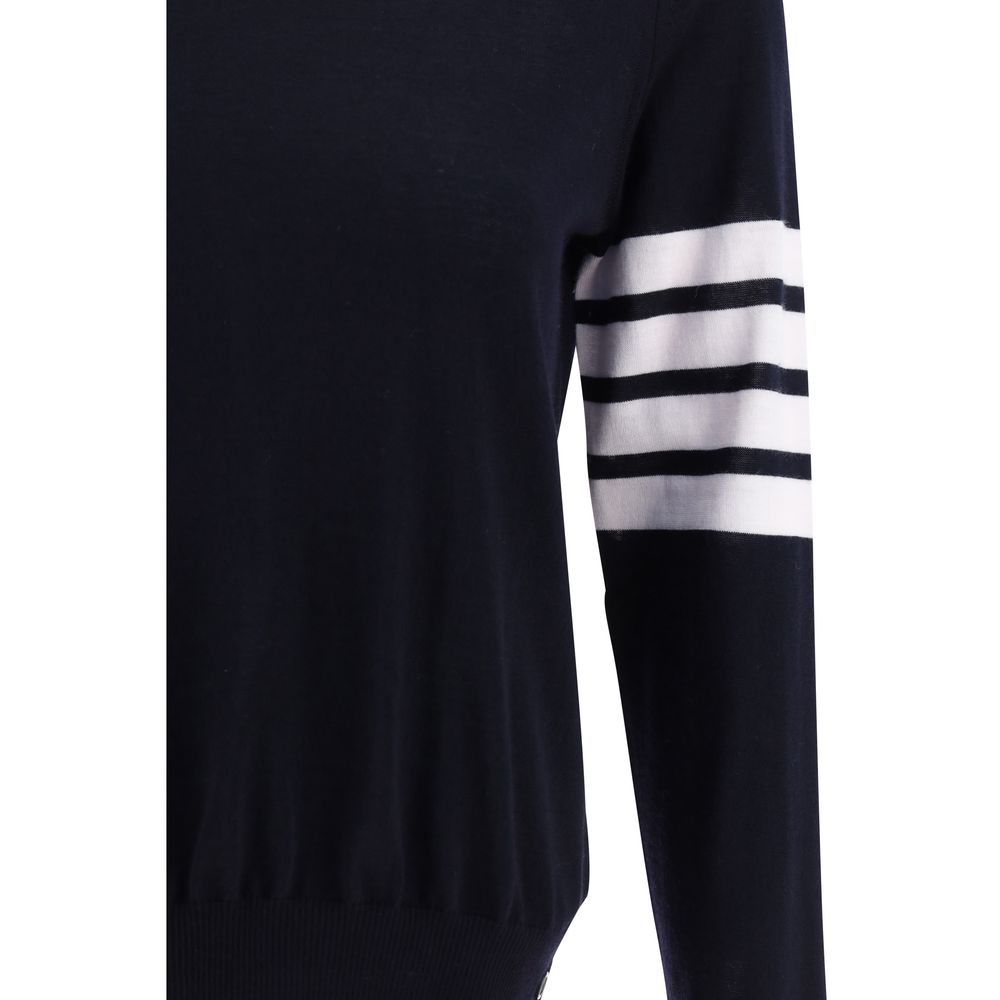 Thom Browne Blue Wool Oves Aries Sweatshirt