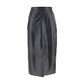 Arma Black Lamb Ovis Aries Aries Long Skirt